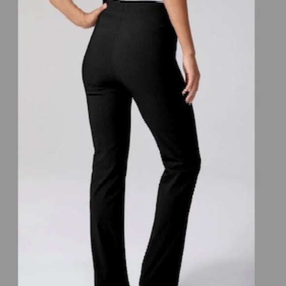 Franne Golde Classic Fit Pull on Black Pants (Size 6) - Picture 2 of 4